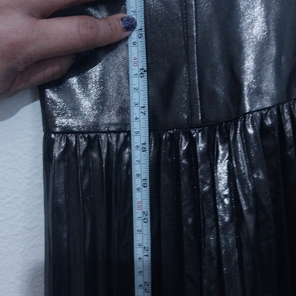 Banana Republic Sleeveless Gunmetal Mini Dress - Picture 5 of 13